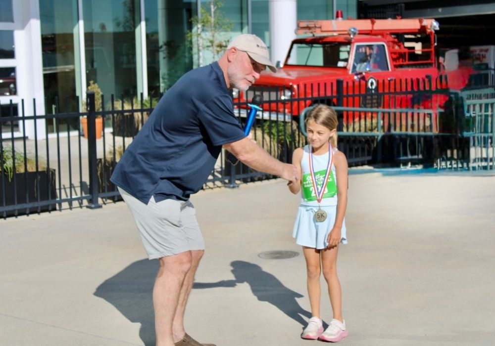 Little lady participant — 2026 Strides for Autism