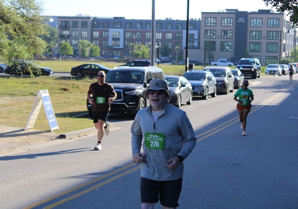 Runners moving — 2026 Strides for Autism