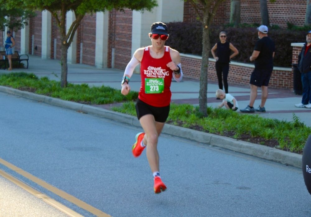 Running determined face — 2026 Strides for Autism