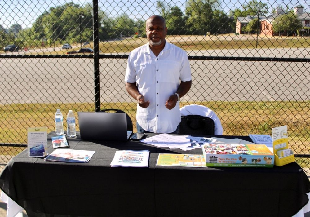 Sponsor booth — 2026 Strides for Autism