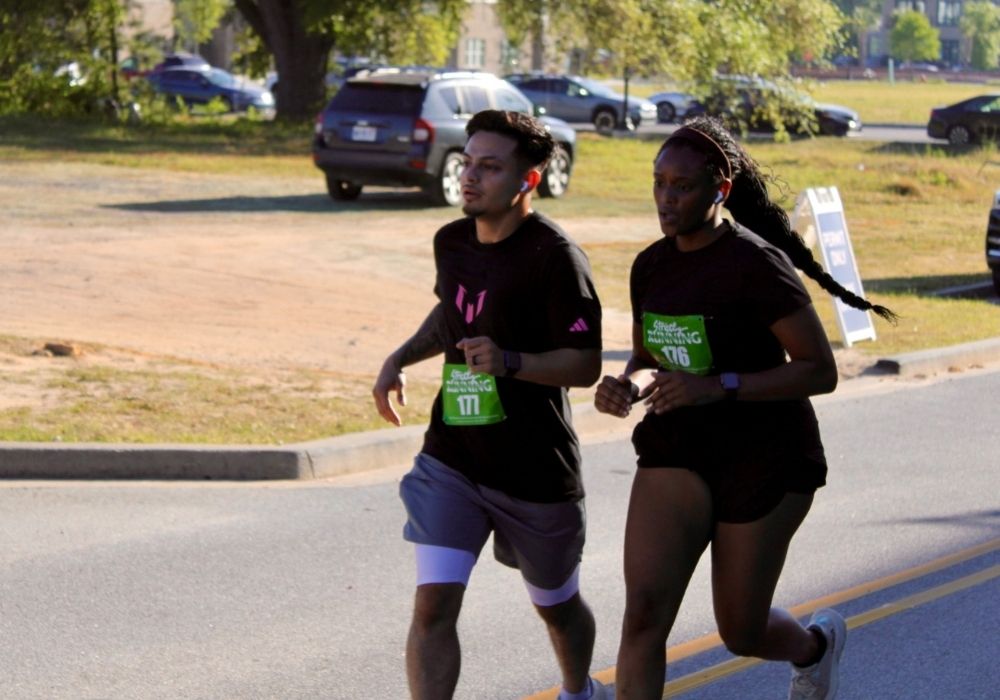 Young runners side by side — 2026 Strides for Autism